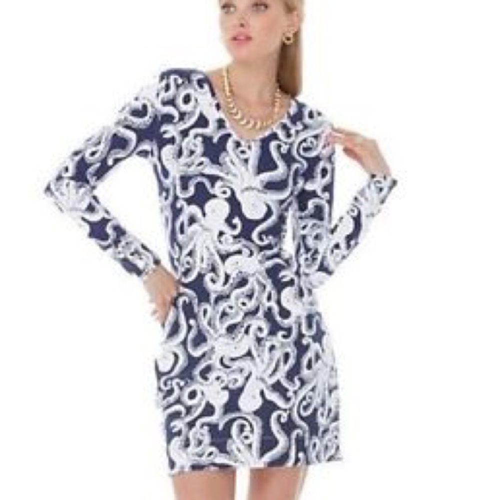 Lilly Pulitzer Dalylin Octopus Dress